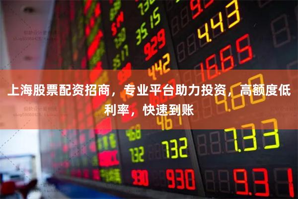 上海股票配资招商，专业平台助力投资，高额度低利率，快速到账